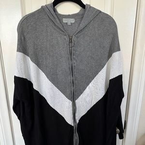 Joseph A zip up hooded sweater